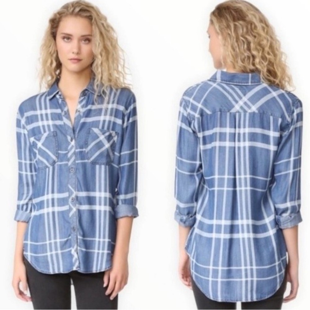 Rails Carter Cadet Plaid Button Up Shirt